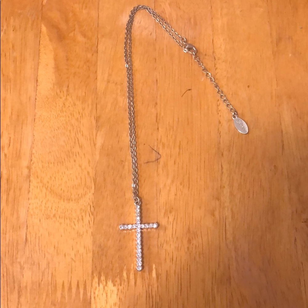 Guess cross necklace